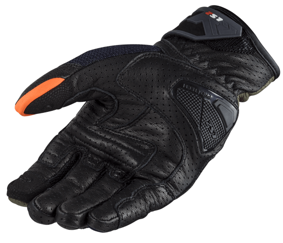 LS2 Air Raptor Green/Blue H-V Orange MAN